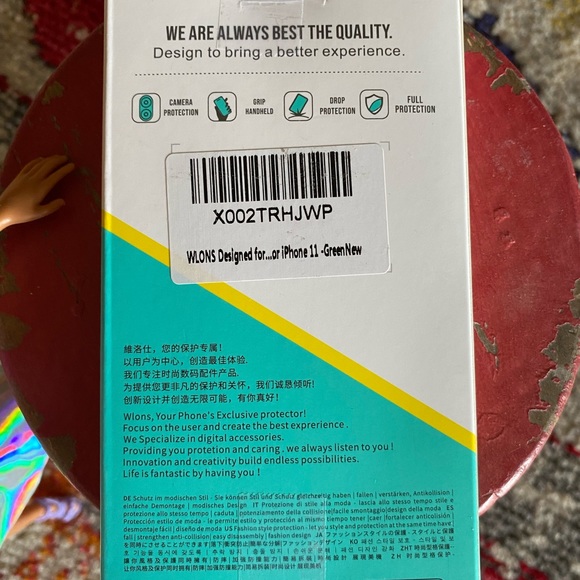 Wlons iPhone 11 Case New In Box Green Military Grade - Picture 7 of 10